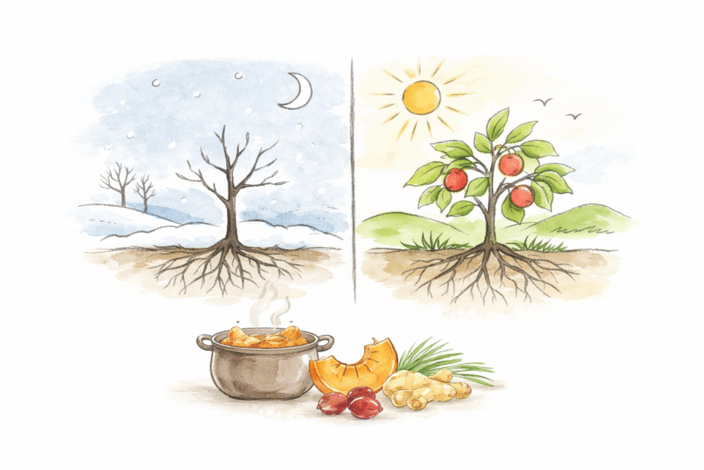 La diététique de l&rsquo;hiver selon la médecine chinoise